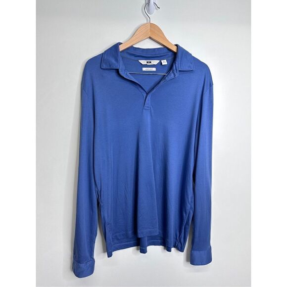 Joseph Abboud Shirt Mens Liquid Soft Long Sleeve Blue Size XL - Picture 1 of 10